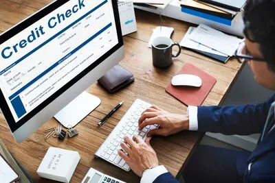 Credit Check Financial Accounting Request Form Concept