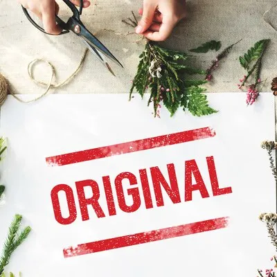 Original Patent Trademark Brand Copyright Concept