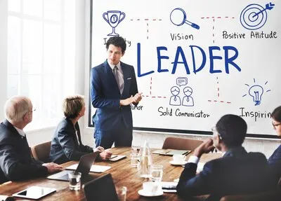 Leader Authority Boss Coach Director Manager Concept